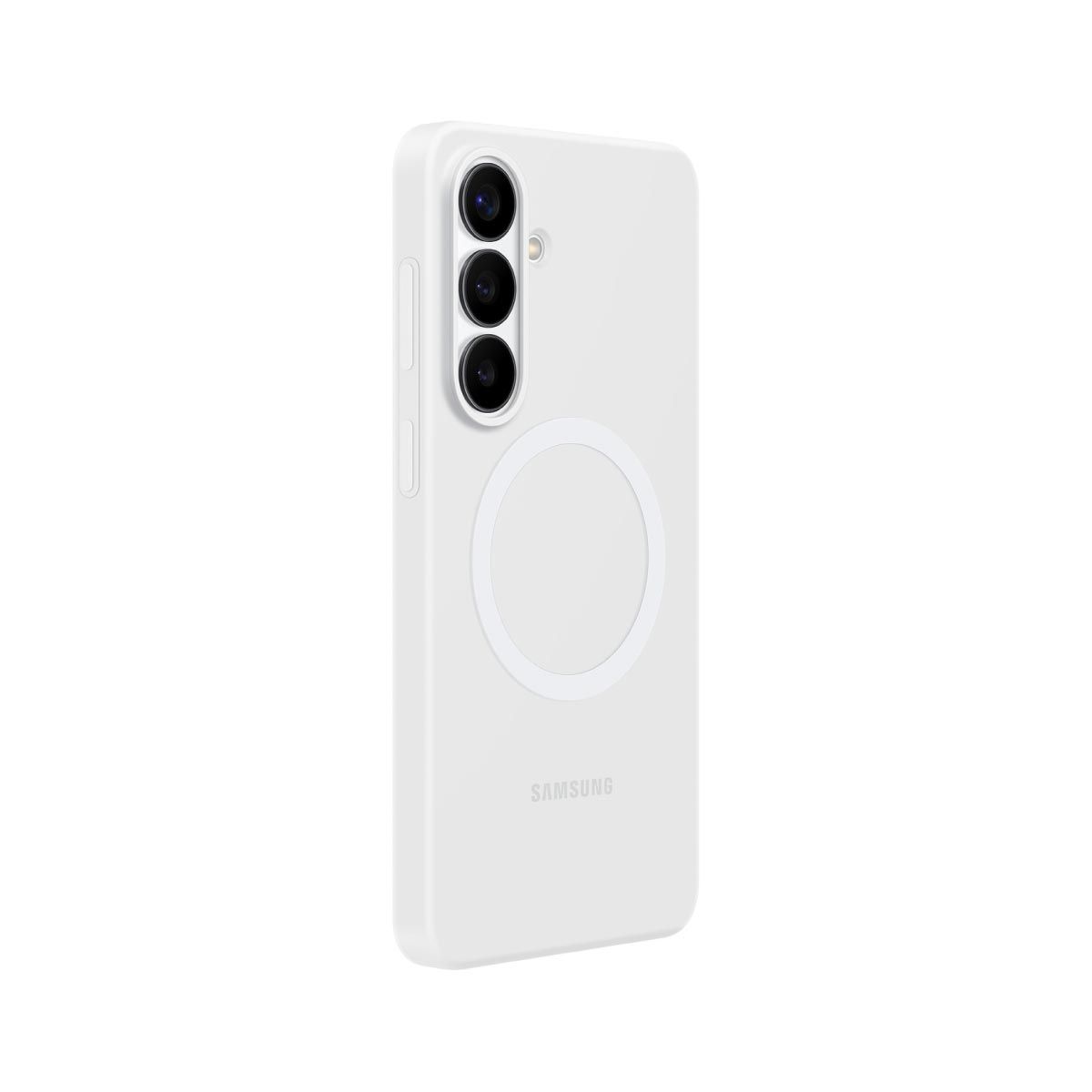 Samsung Galaxy S26+ Silicone Magment Case/White