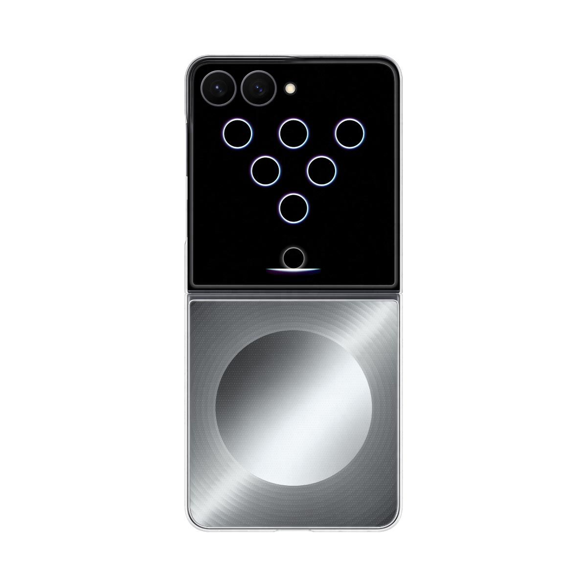 Samsung Galaxy Z Flip8 Flipsuit Magnet Case (Silver)