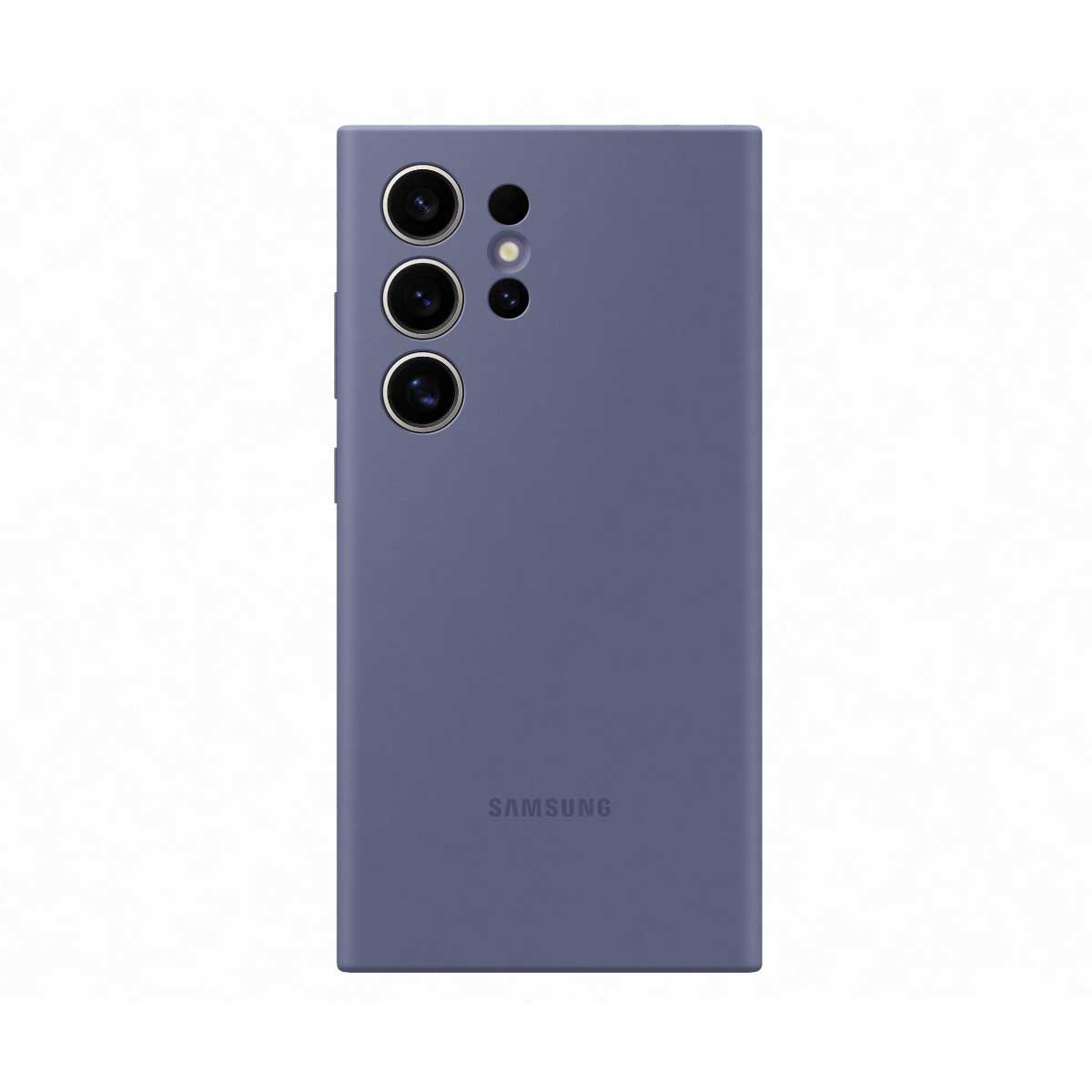 SAMSUNG Silicone Case Galaxy S24 Ultra Violet