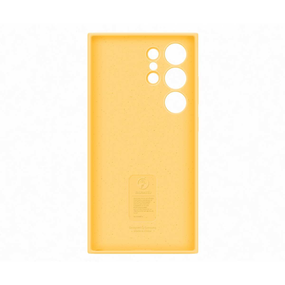 SAMSUNG Silicone Case Galaxy S24 Ultra (Yellow)