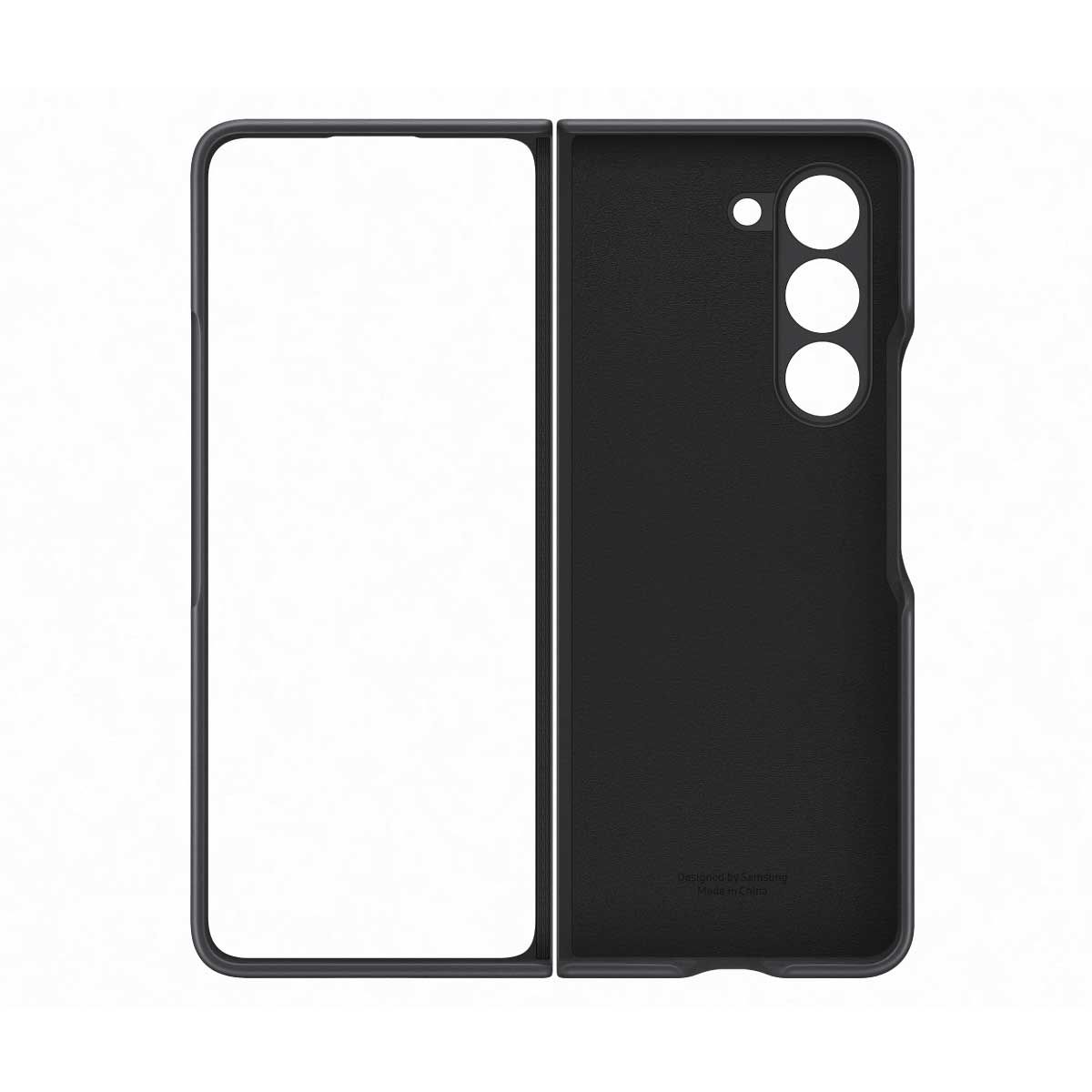 Galaxy Z Fold5  Eco-leather Case Graphite เคสหนังแท้