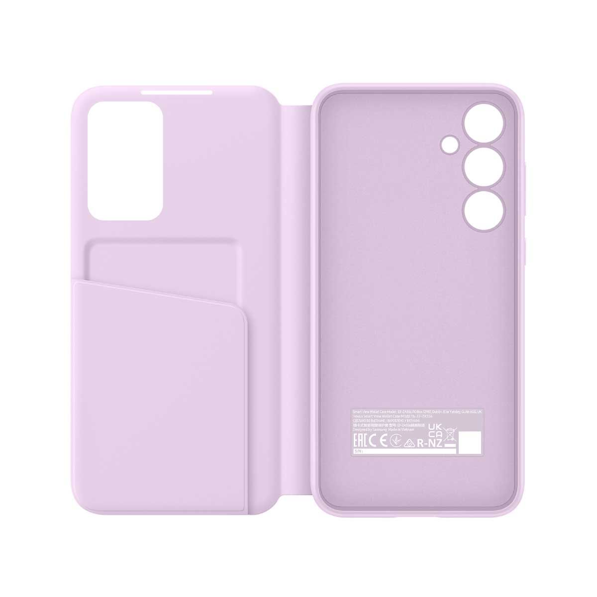Samsung Galaxy A55 Smart View Wallet Case (Lavender)