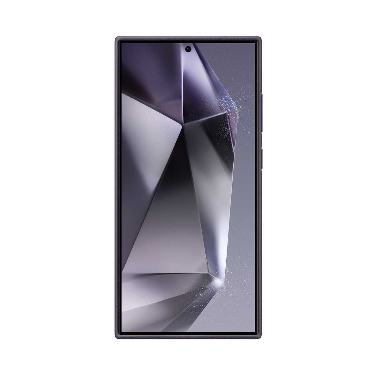 Samsung  Vegan Leather Case Galaxy S24 Ultra (Dark Violet)