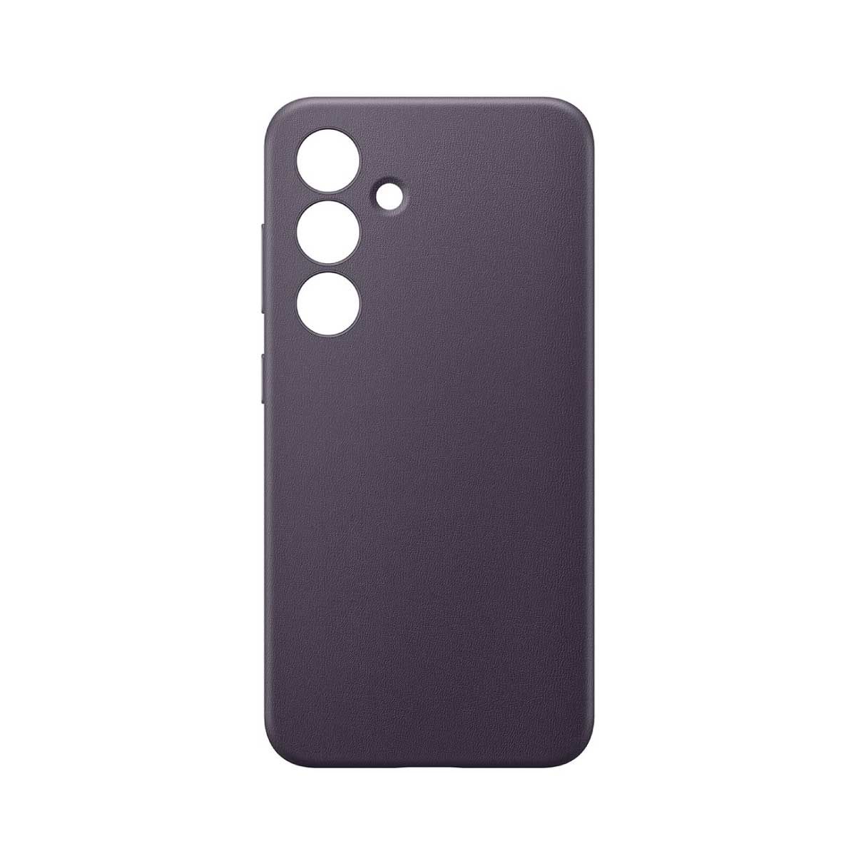 Samsung Vegan Leather Case Galaxy S24  Dark Violet