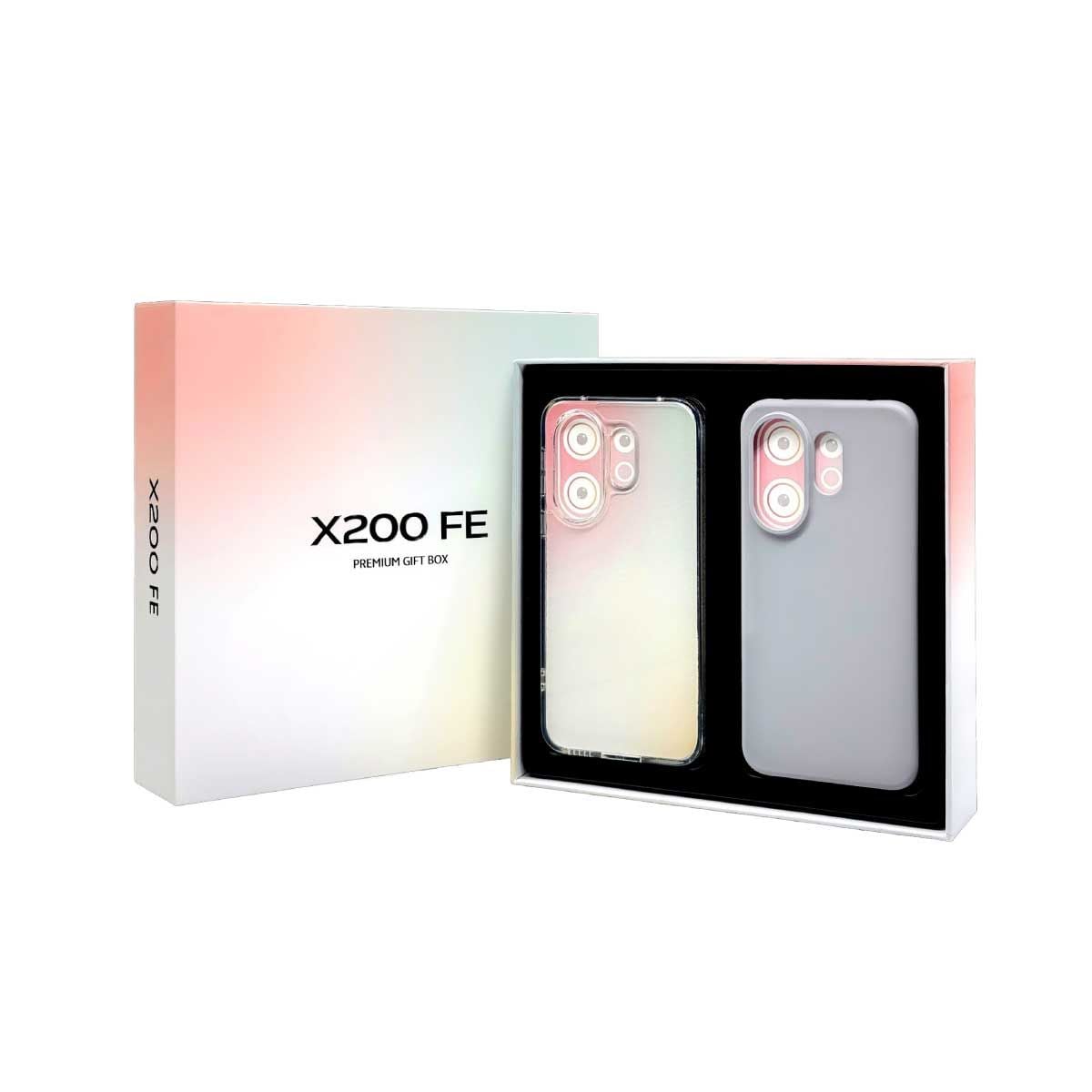 VIVO  เคสมือถือ X200 FE  (Gribbie Set 2ชิ้น)
