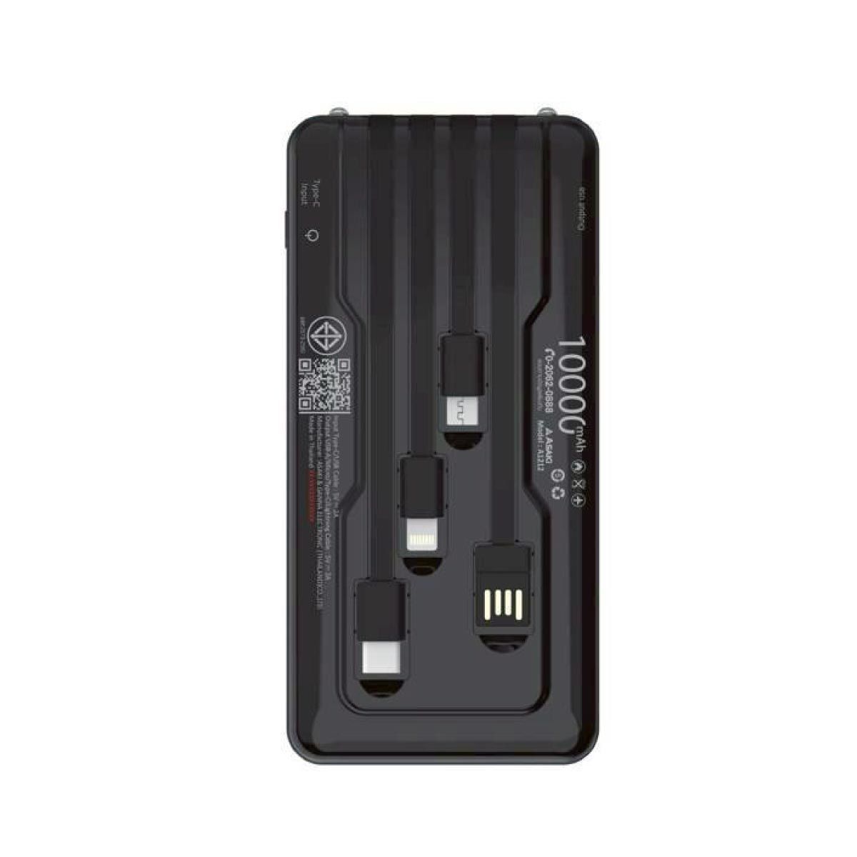 ASAKI Power Bank Asaki 10000mAh รุ่นA-B3582/สีดำ