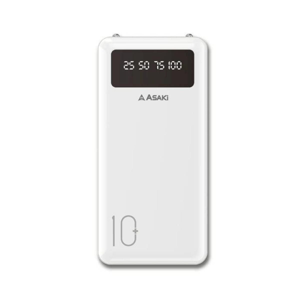ASAKI Power Bank Asaki 10000mAh รุ่นA-B3582/สีขาว
