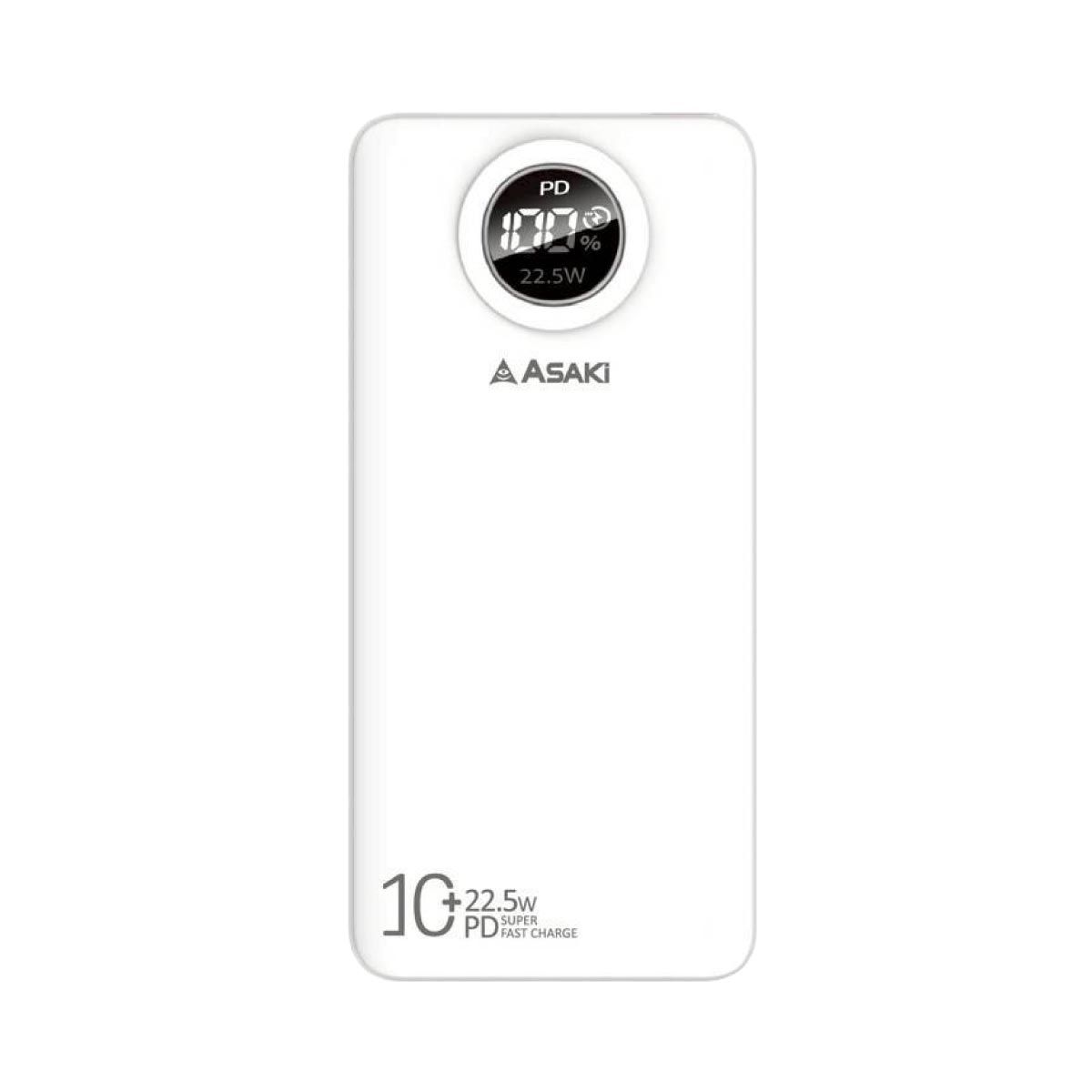 Asaki Power Bank Asaki 10000mAh รุ่นA-B3594F/สีขาว