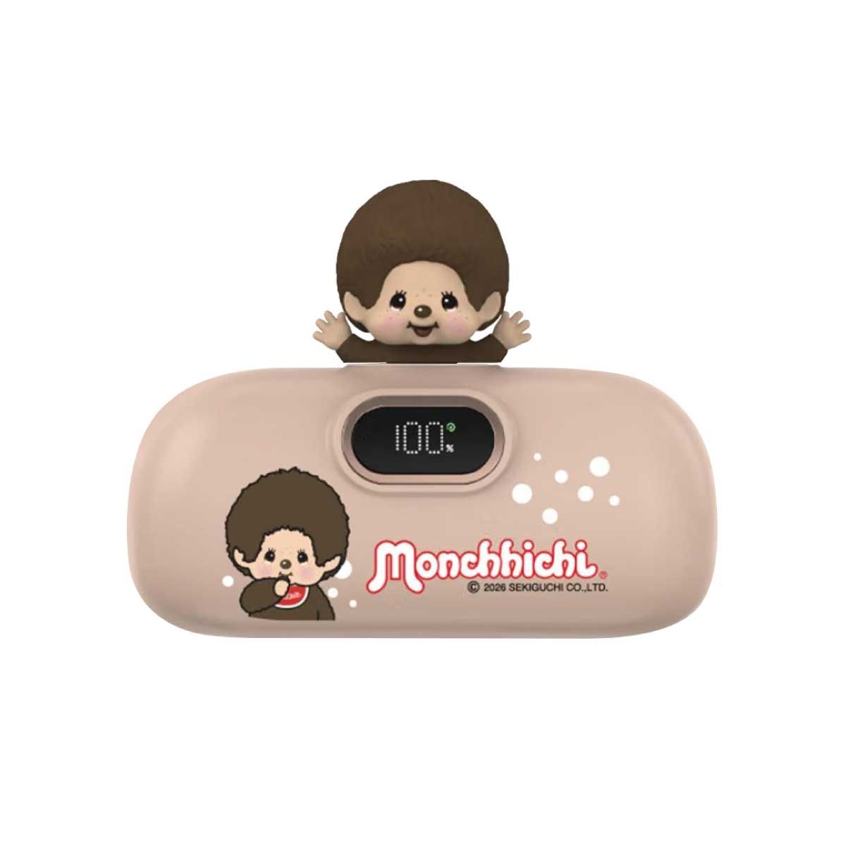 ASAKI Power Bank 5000MAh Monchhichi (Type-C) รุ่น A-MCB002 - สีน้ำตาล