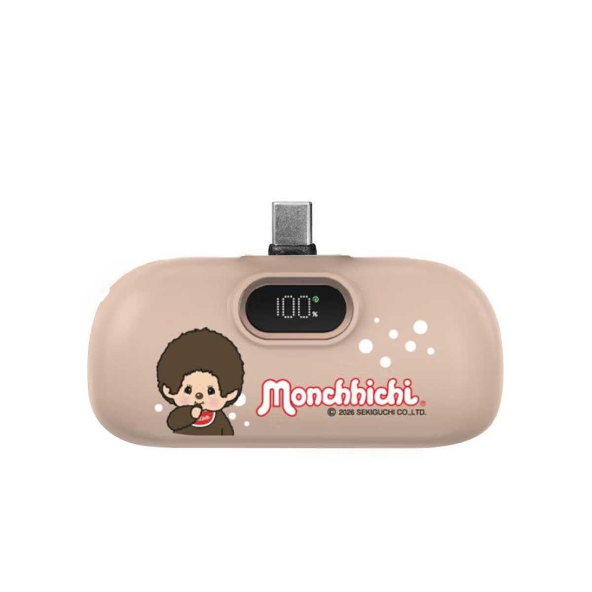 ASAKI Power Bank 5000MAh Monchhichi (Type-C) รุ่น A-MCB002 - สีน้ำตาล