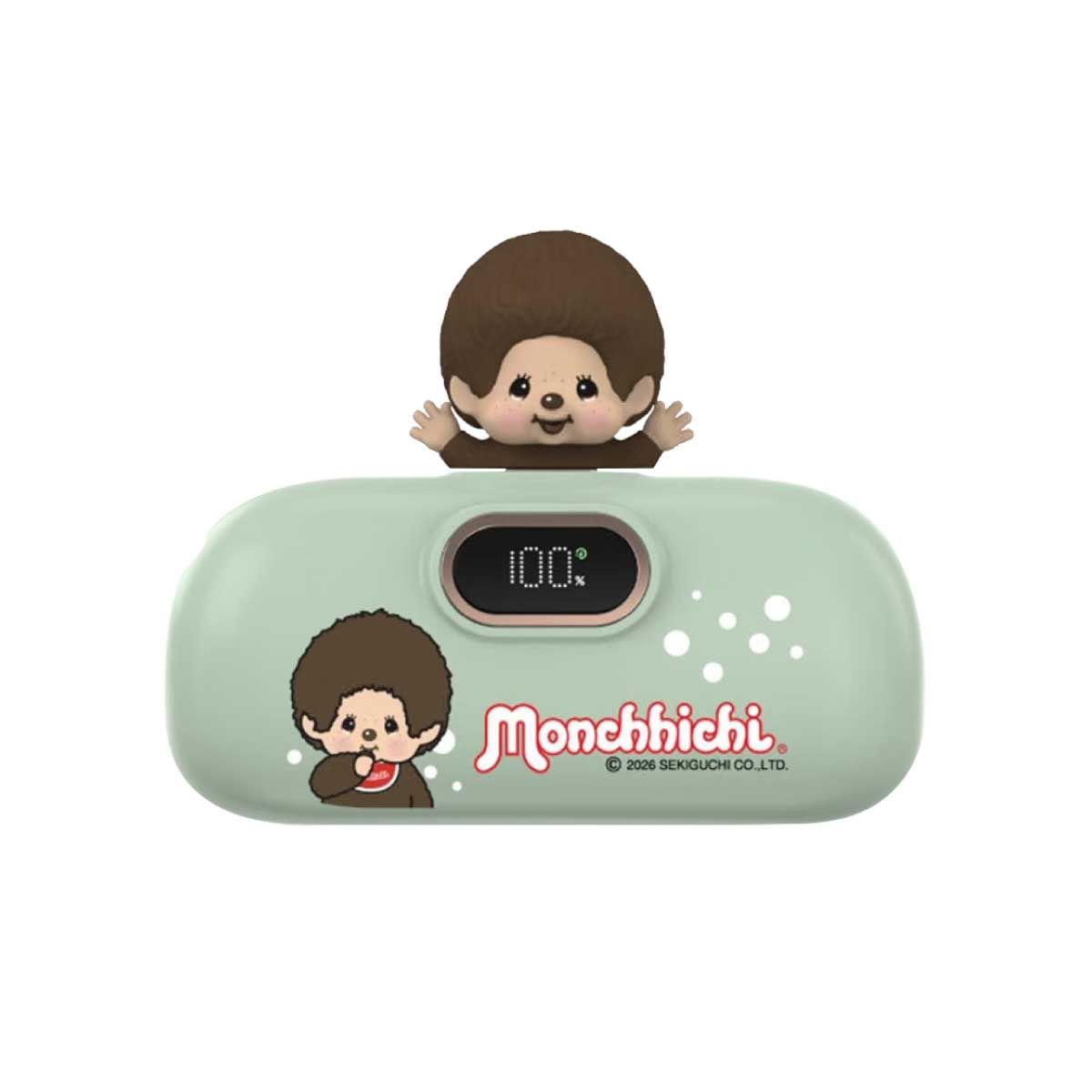 ASAKI Power Bank 5000MAh Monchhichi (Type-C) รุ่น A-MCB002 - สีเขียว