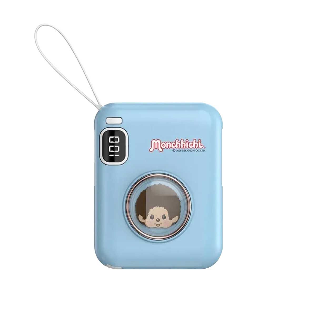 ASAKI Power Bank 10000mAh Monchhichi Girl  รุ่น A-MCB003 - สีฟ้า