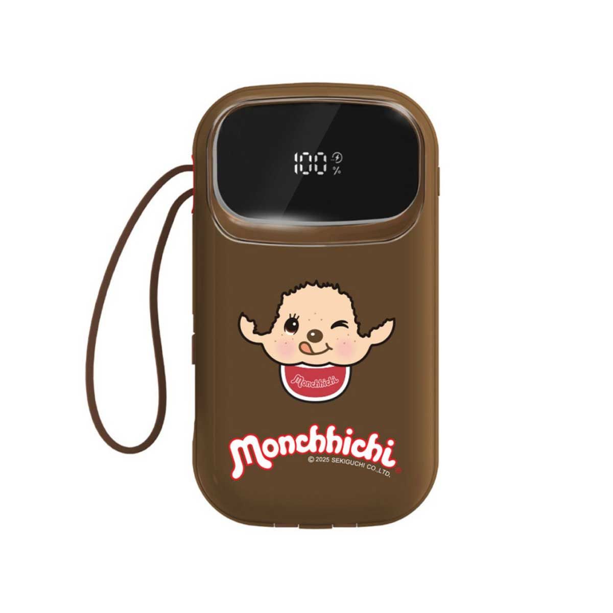 ASAKI Power Bank 10000mAh Monchhichi รุ่น A-MCB004 - สีน้ำตาล