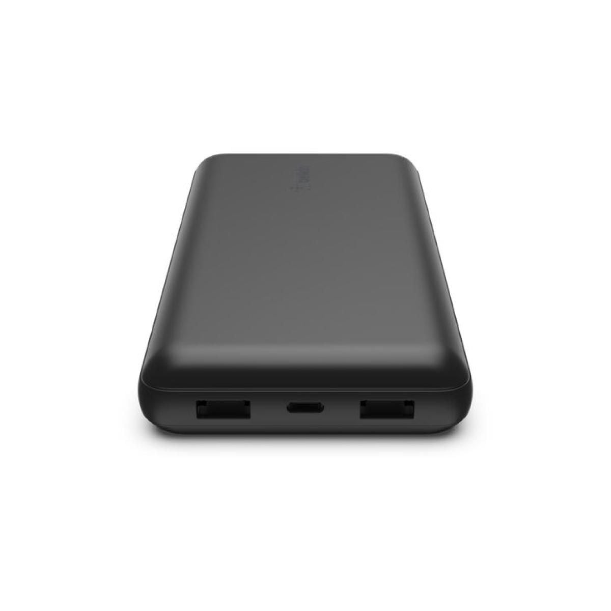 Belkin BoostCharge Power Bank (แบตเตอรี่สำรอง) 20000mAh with Integrated Cable - สีดำ