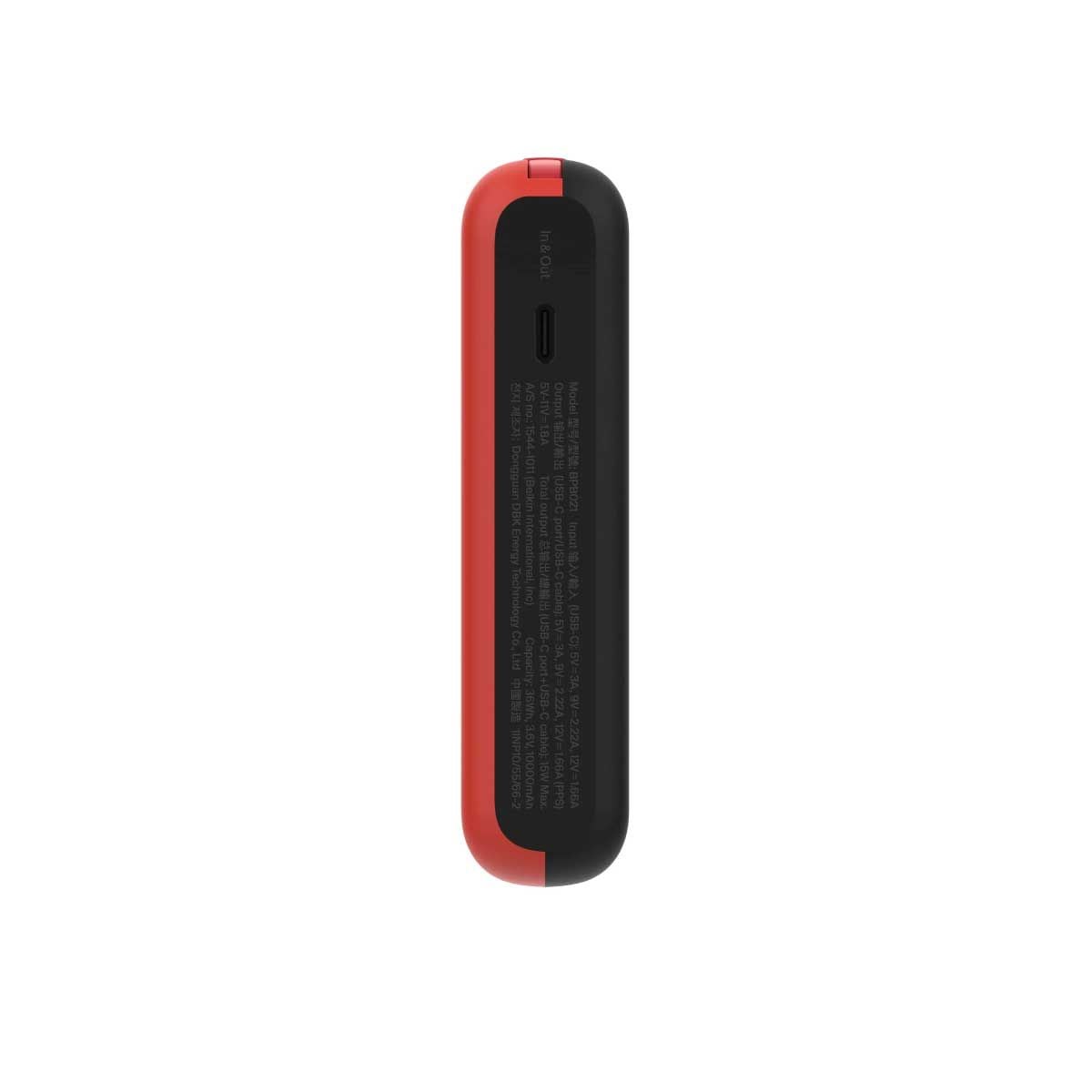 Belkin BoostCharge Power Bank (แบตเตอรี่สำรอง) 10000mAh with Integrated Cable - Spider-Man