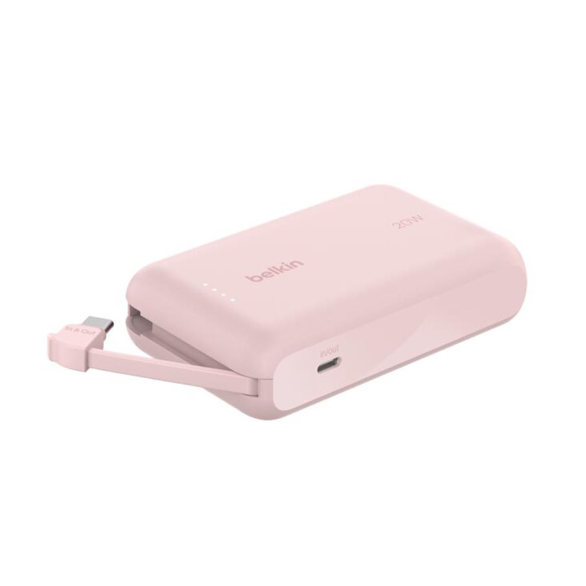 Power Bank BELKIN 10000 Mah/Pink  ( รองรับมาตรฐาน CCC)