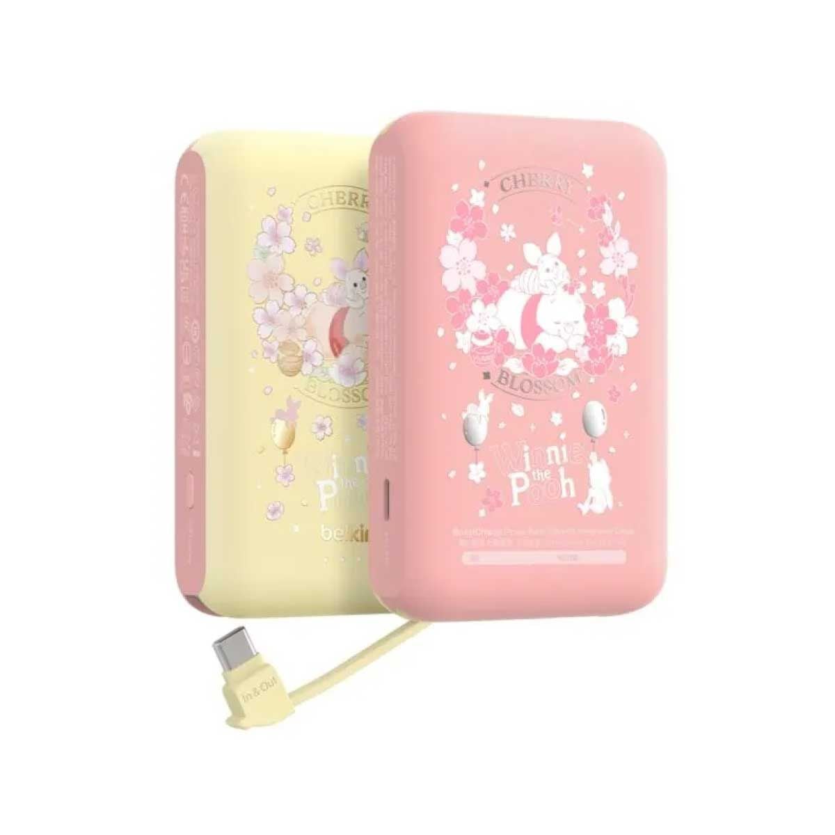 Belkin BoostCharge Power Bank (แบตเตอรี่สำรอง) 10000mAh with Integrated Cable - Winnie the Pooh