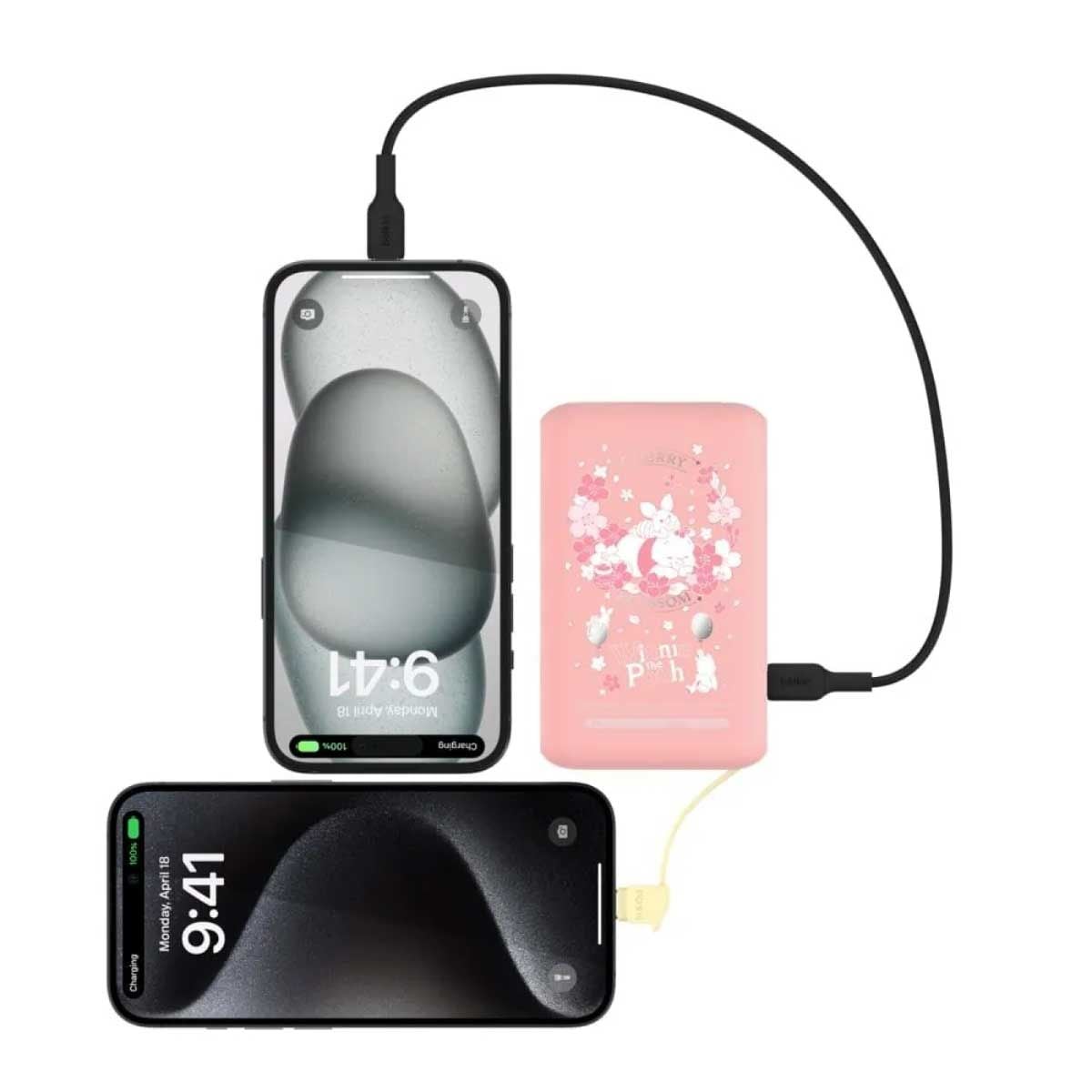Belkin BoostCharge Power Bank (แบตเตอรี่สำรอง) 10000mAh with Integrated Cable - Winnie the Pooh