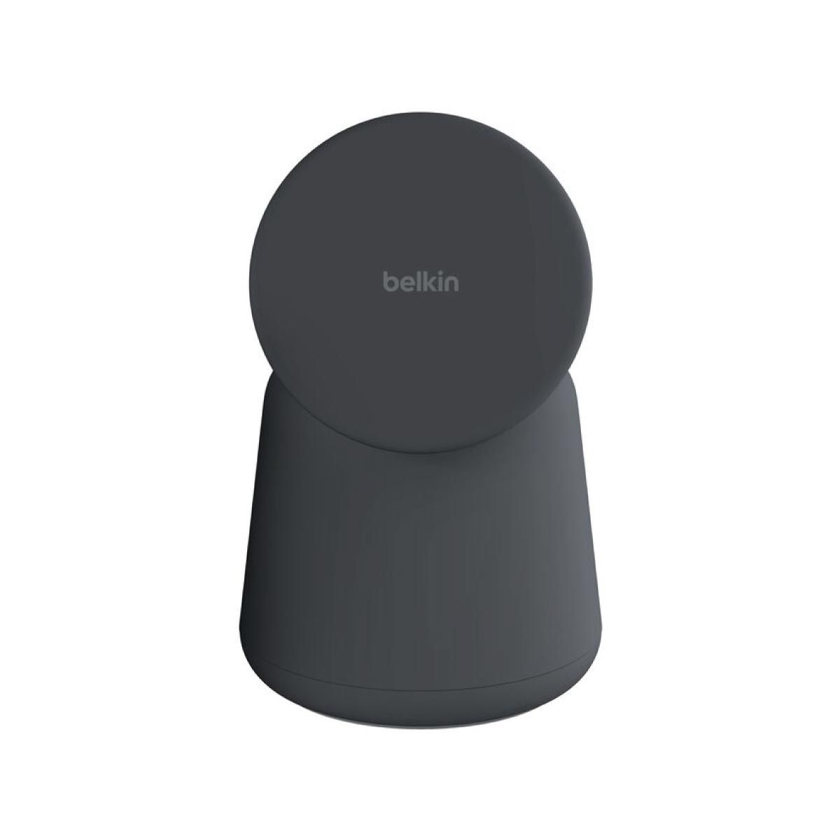 belkin แท่นชาร์จไร้สาย 2-in-1 พร้อม MagSafe 15W สีชาโคล