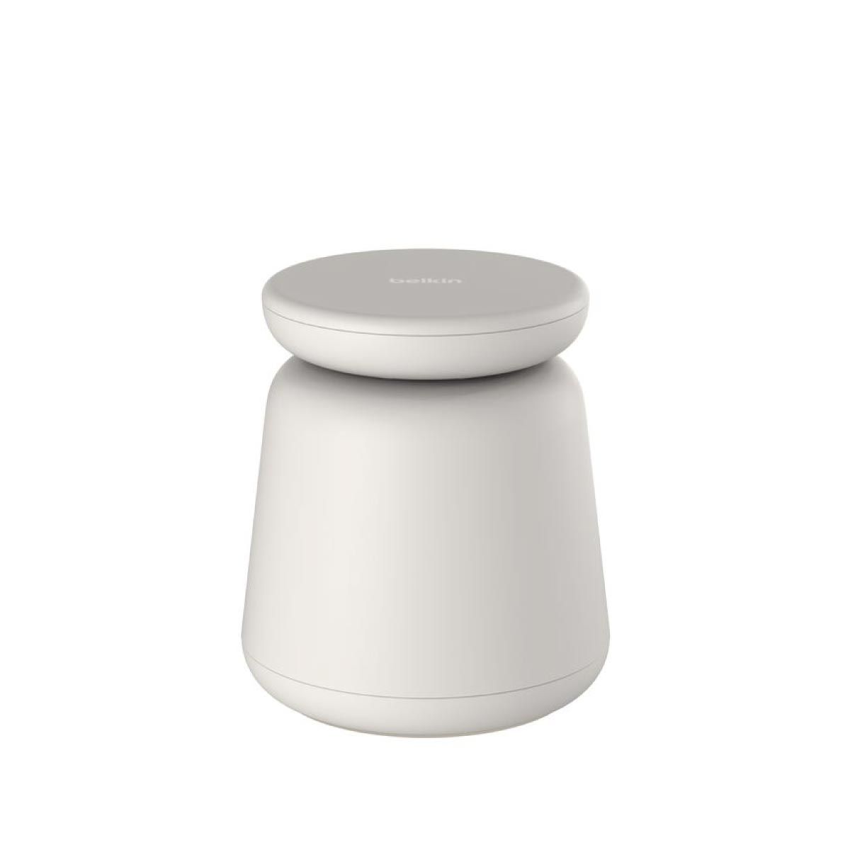 belkin แท่นชาร์จไร้สาย 2-in-1 พร้อม MagSafe 15W สีเบจ