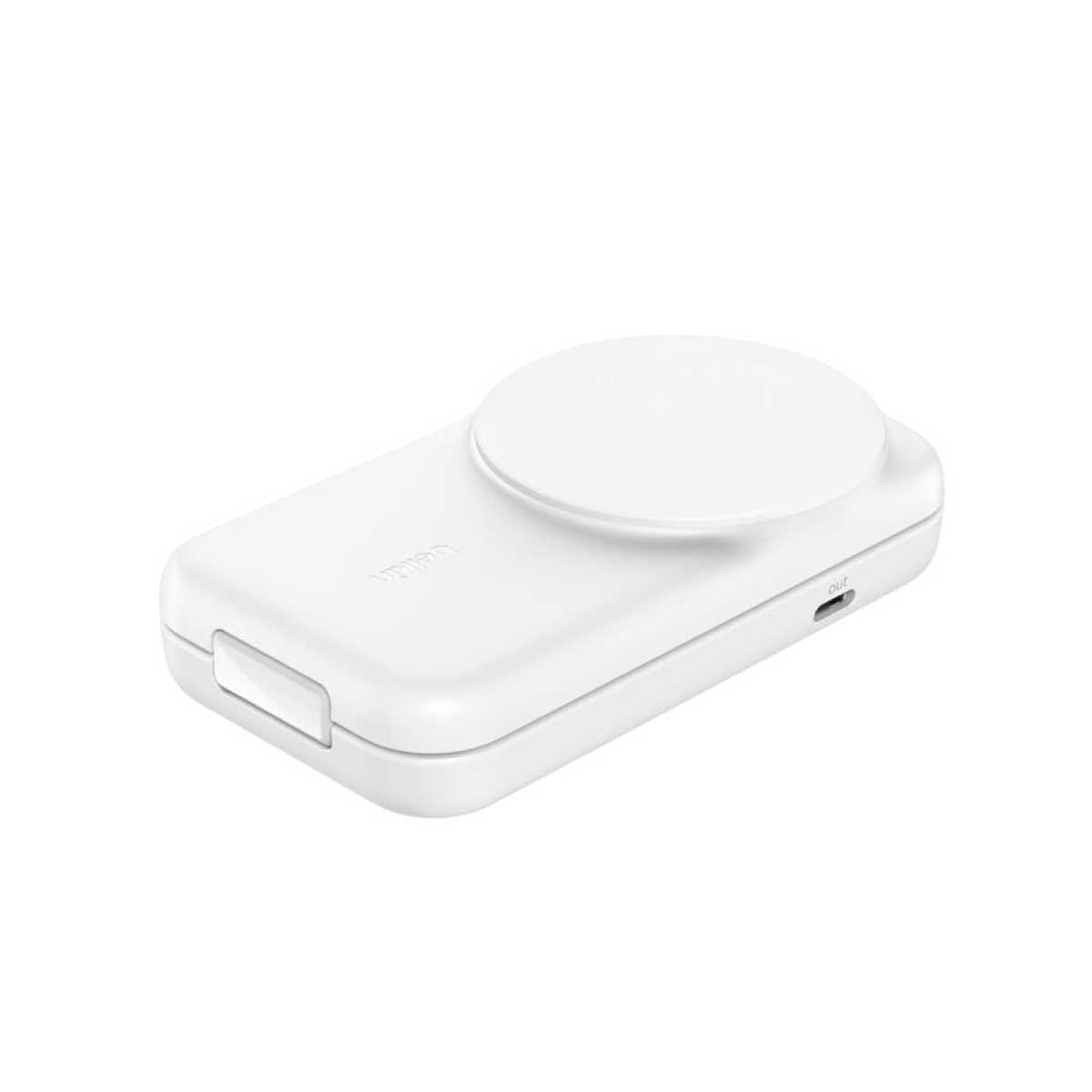 Belkin UltraCharge 2 in 1 (25W) Foldable Magnetic Charge (ที่ชาร์จไร้สาย) - สีขาว