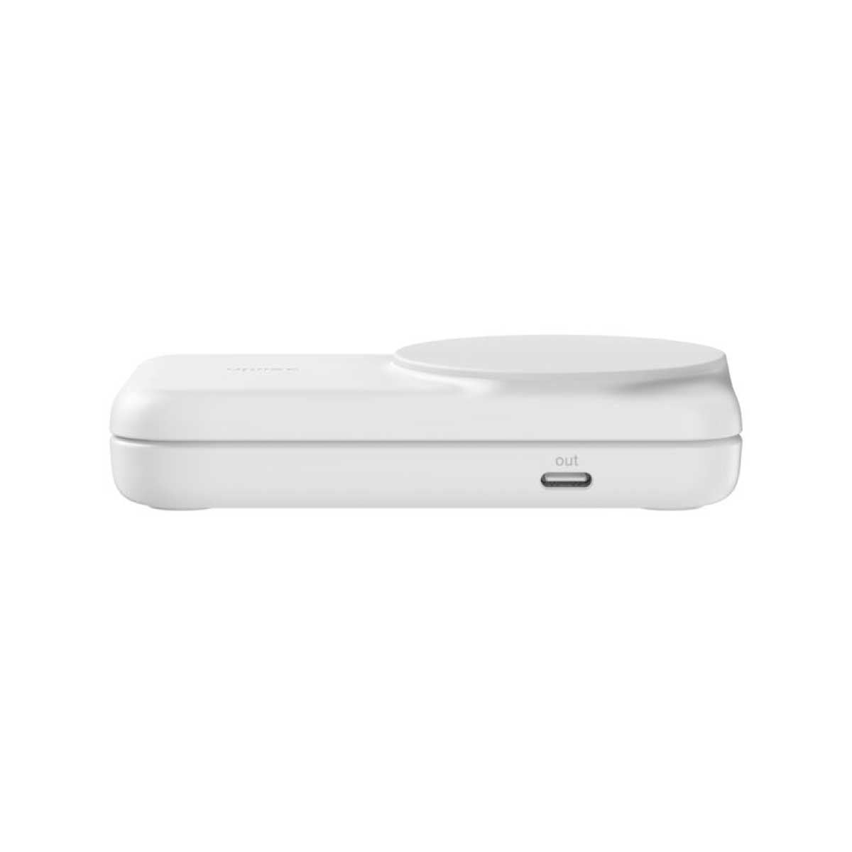 Belkin UltraCharge 2 in 1 (25W) Foldable Magnetic Charge (ที่ชาร์จไร้สาย) - สีขาว