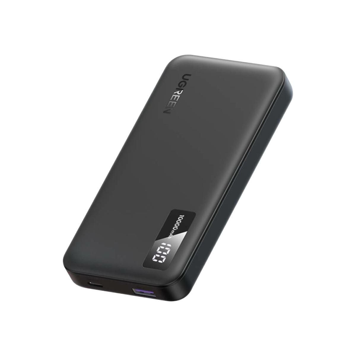 UGREEN Power Bank 20W 10000mAh จอ LED  รองรับการชาร์จเร็วสูงสุด 20W ผ่านพอร์ต USB-C และ USB-A