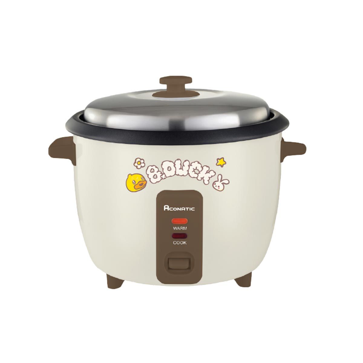 Aconatic หม้อหุงข้าว B-Duck 1 ลิตร รุ่น AN-RCC1015