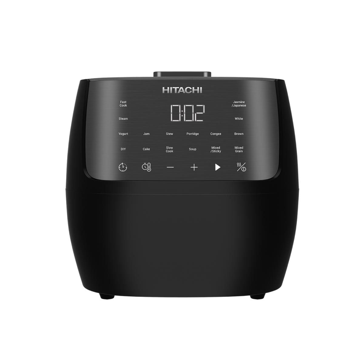 HITACHI   หม้อหุงข้าวดิจิตอล 1.8ลิตร สีดำ รุ่นRZ-S18VN