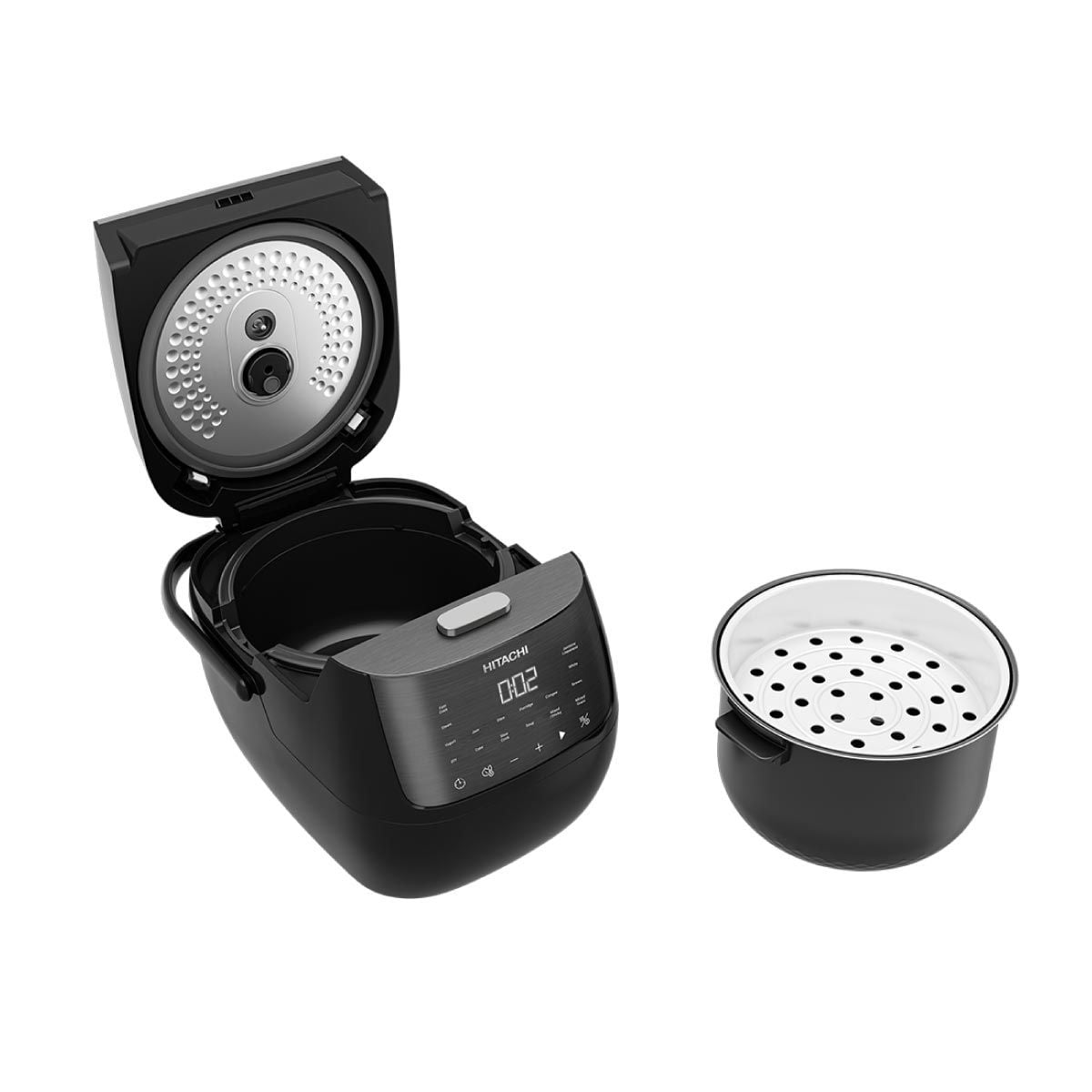 HITACHI   หม้อหุงข้าวดิจิตอล 1.8ลิตร สีดำ รุ่นRZ-S18VN