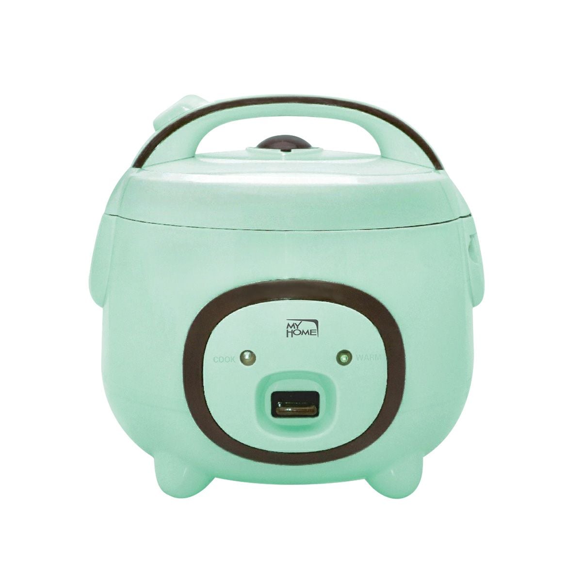 MY HOME หม้อหุงข้าวอุ่นทิพย์ สีเขียว รุ่น A102MH