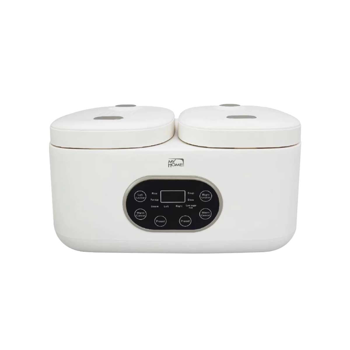 MY HOME  หม้อหุงข้าวดิจิตอล2.2ลิตร 2IN1 รุ่นRC2101