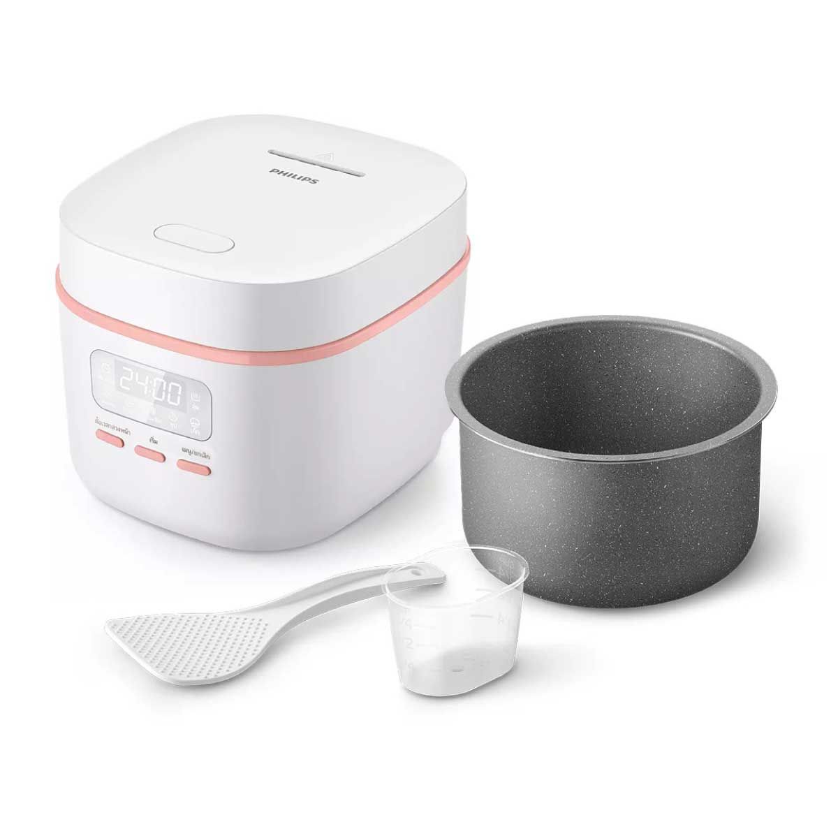 PHILIPS หม้อหุงข้าวไฟฟ้า0.54ลิตร รุ่น HD-3064/35