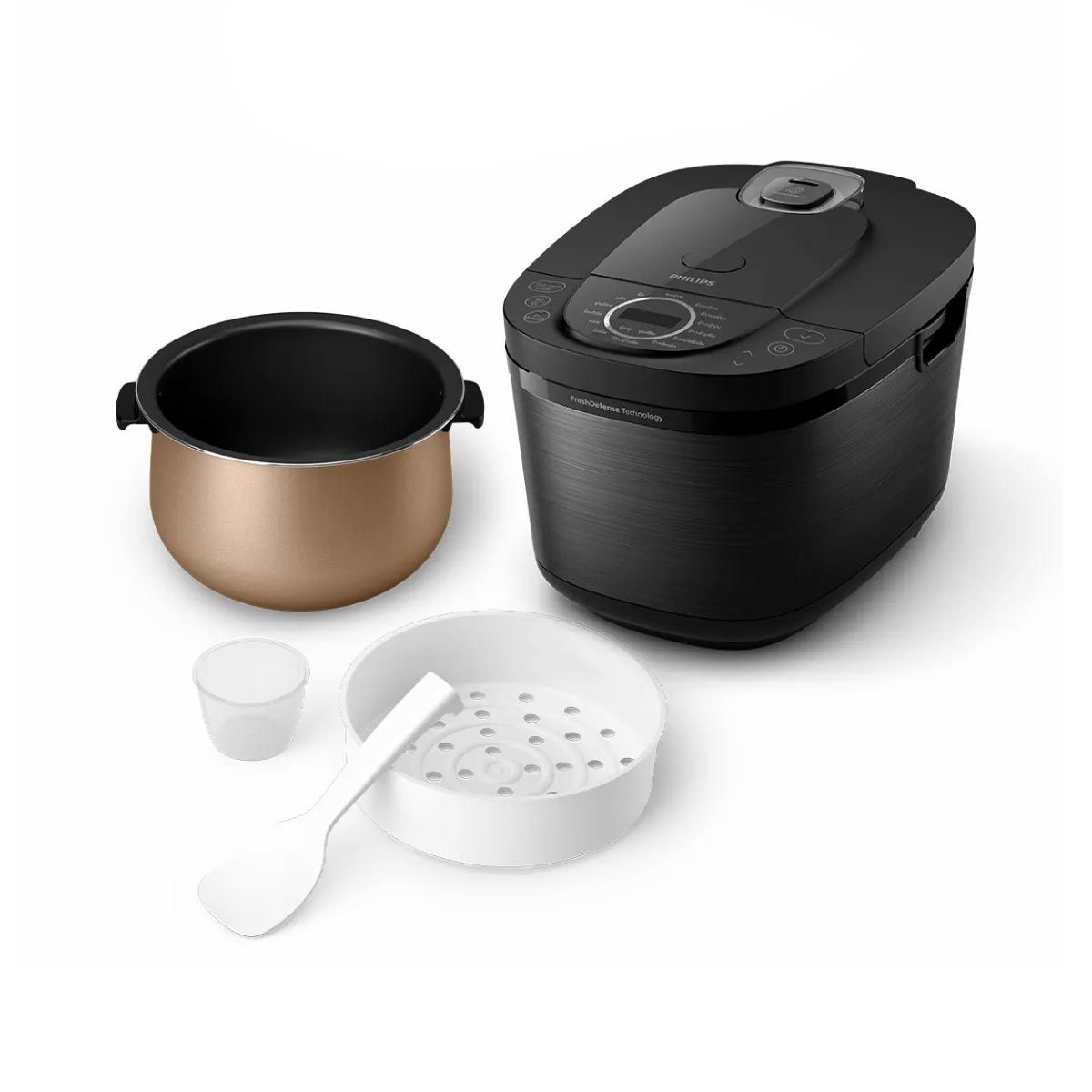 PHILIPS หม้อหุงข้าวAI 1.8L 18โปรแกรม รุ่น HD4814/31