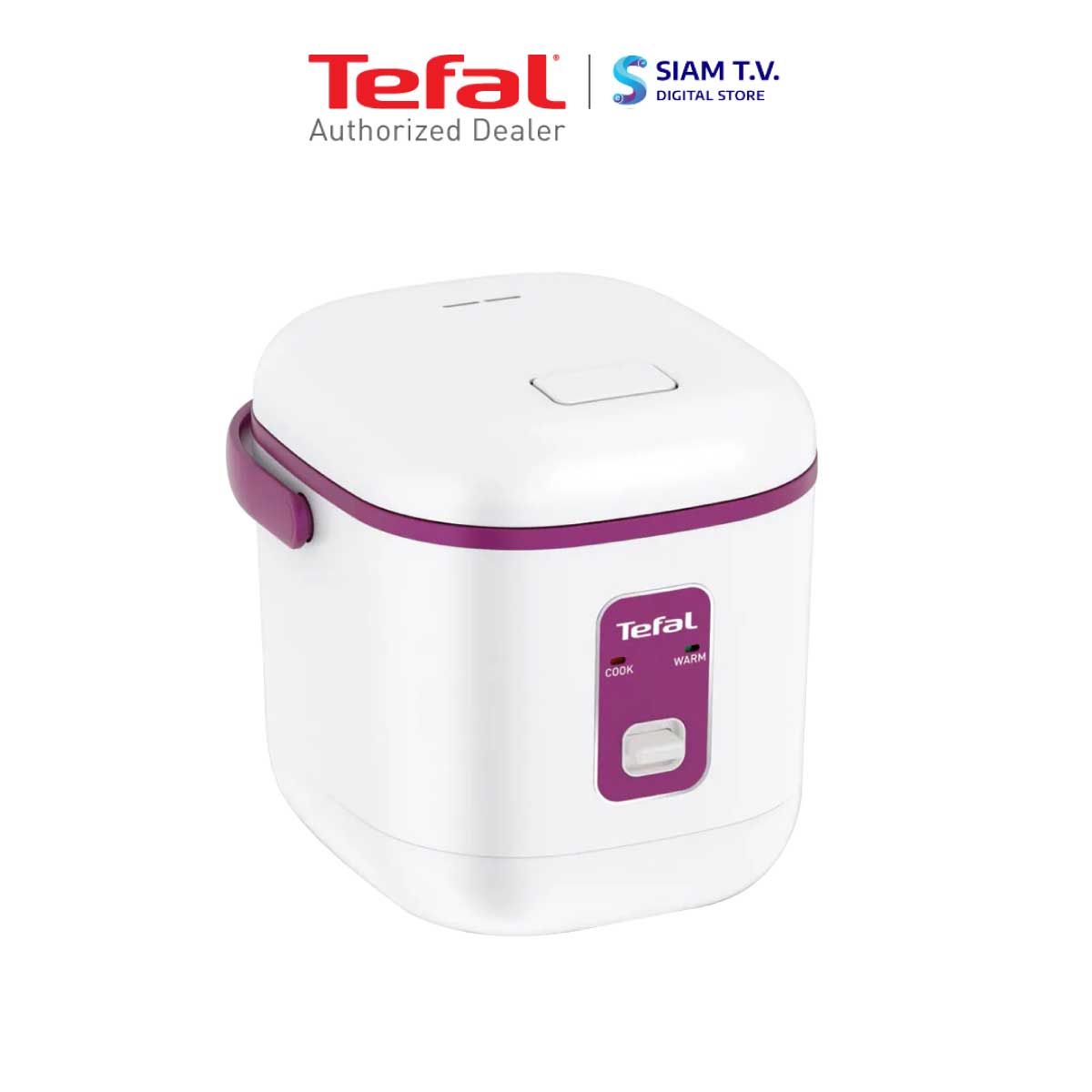 TEFAL หม้อหุงข้าว0.4ลิตร สีม่วง RK1721T0