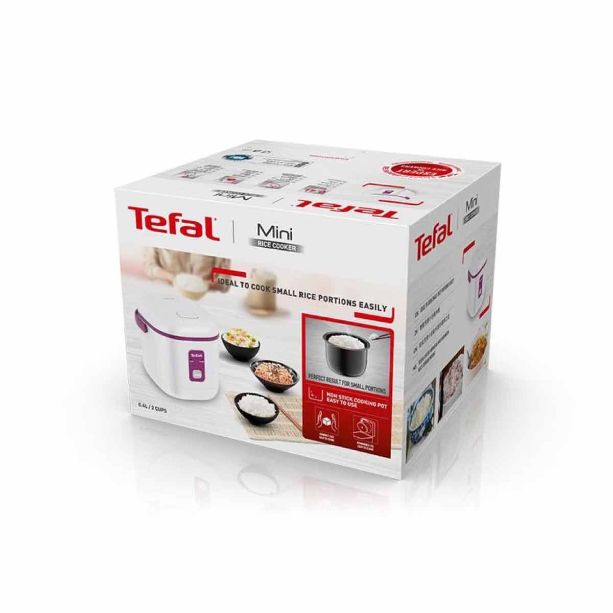TEFAL หม้อหุงข้าว0.4ลิตร สีม่วง RK1721T0