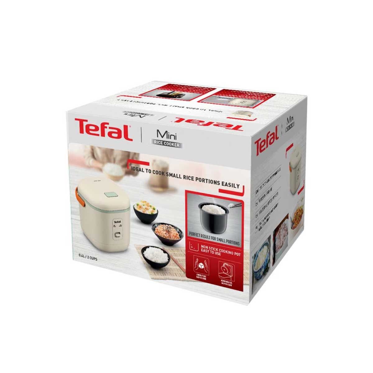 TEFAL หม้อหุงข้าว0.4ลิตร สีเขียว RK1724T0