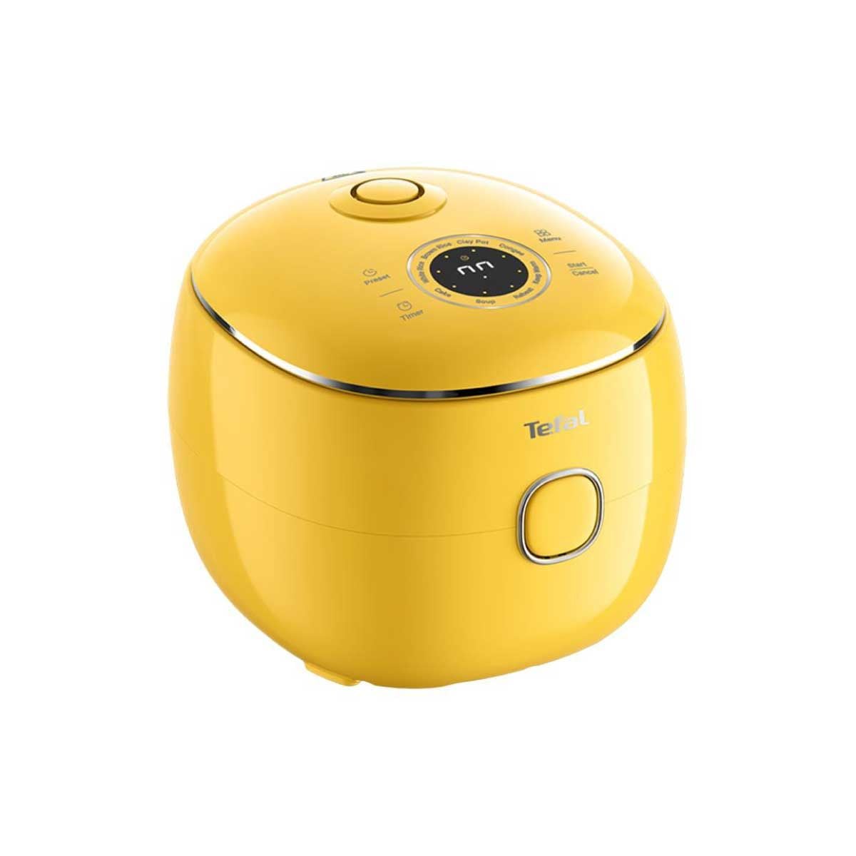TEFAL หม้อหุงข้าวPop Rice Cooker 0.7ลิตร สีเหลือง รุ่น RK 5352T0