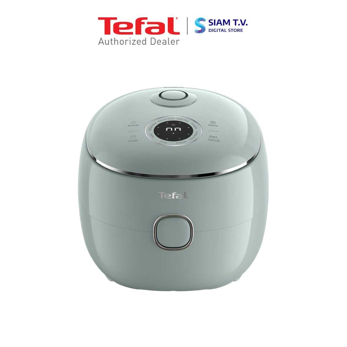 TEFAL หม้อหุงข้าวPop Rice Cooker 0.7ลิตร สีฟ้า รุ่น RK535 4T0