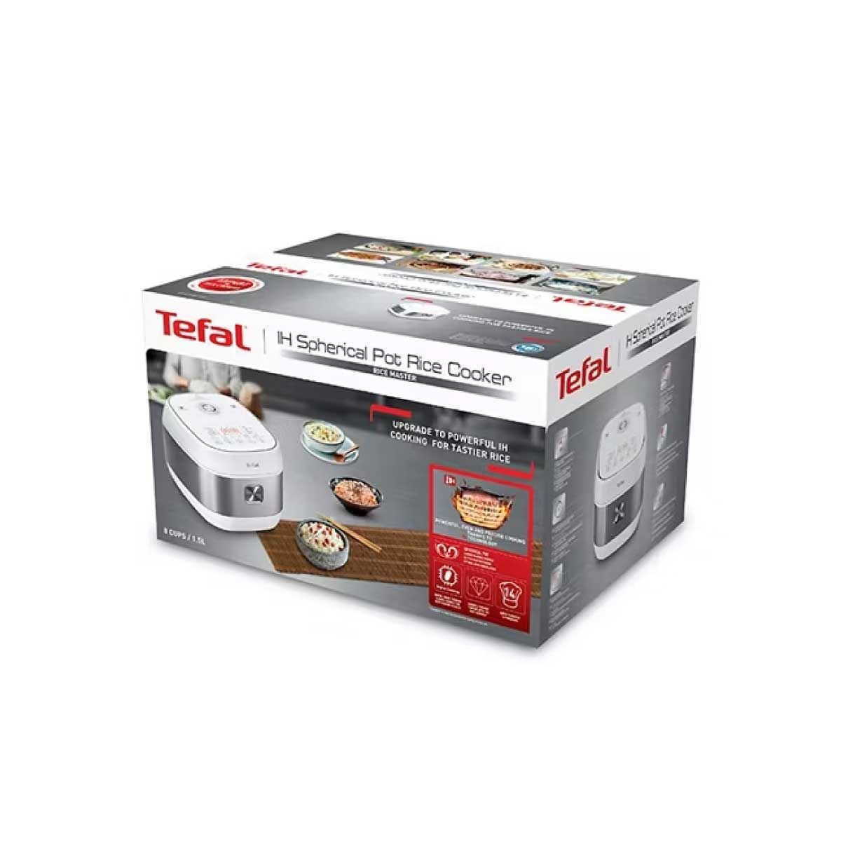 TEFAL หม้อหุงข้าว 1.5ลิตร AI รุ่น RK8131G1