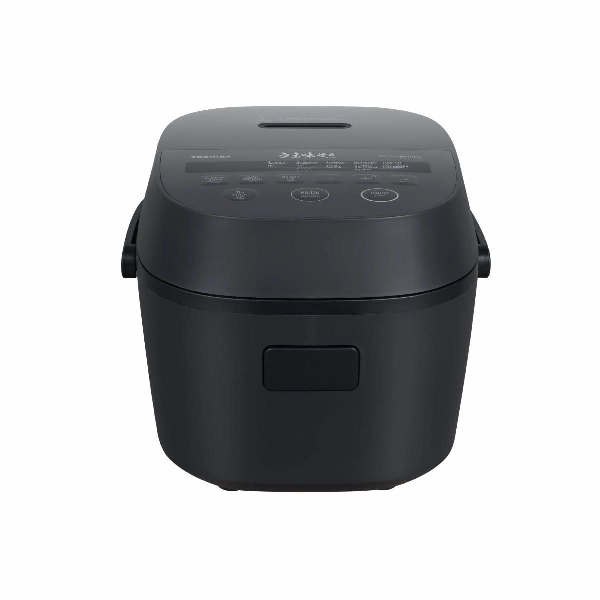 TOSHIBA หม้อหุงข้าวดิจิตอล 1 ลิตร สีดำ รุ่น RC-10DRVTH(H)