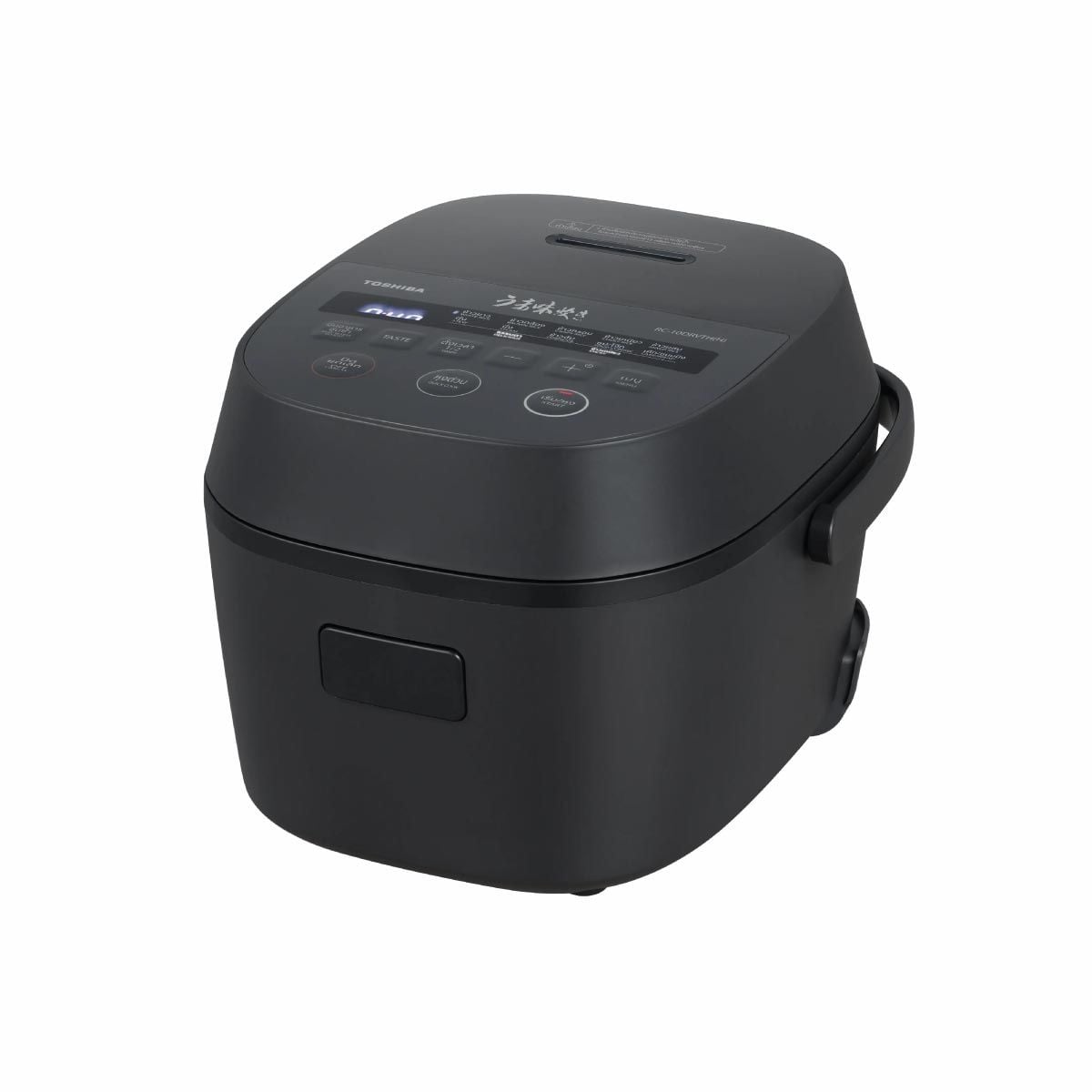 TOSHIBA หม้อหุงข้าวดิจิตอล 1 ลิตร สีดำ รุ่น RC-10DRVTH(H)