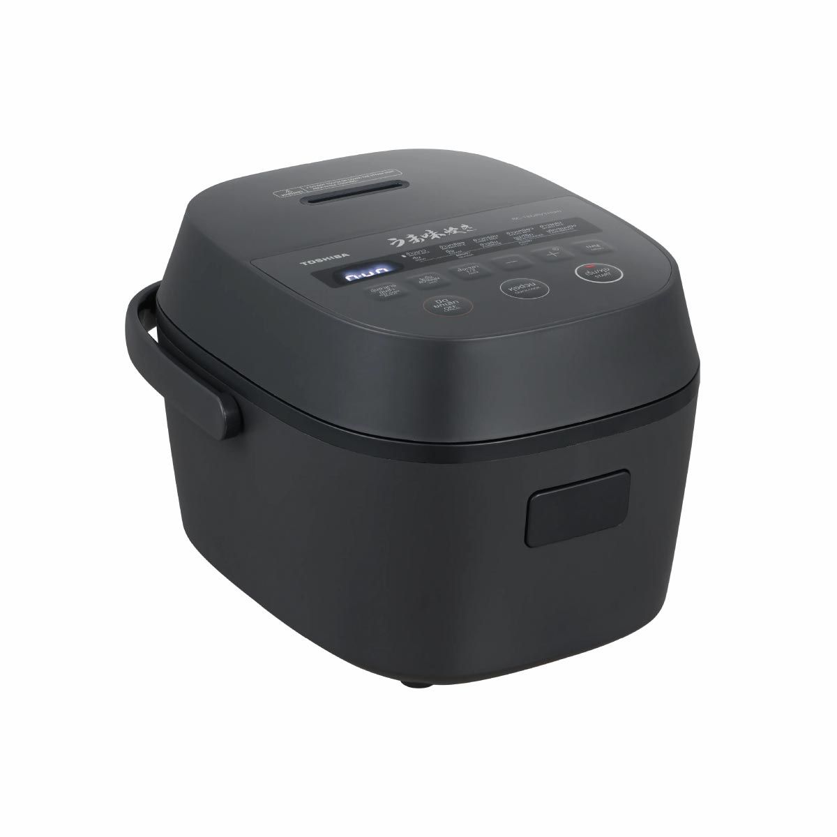 TOSHIBA หม้อหุงข้าวดิจิตอล 1.8 ลิตร สีดำ รุ่น RC-18DRVTH(H)