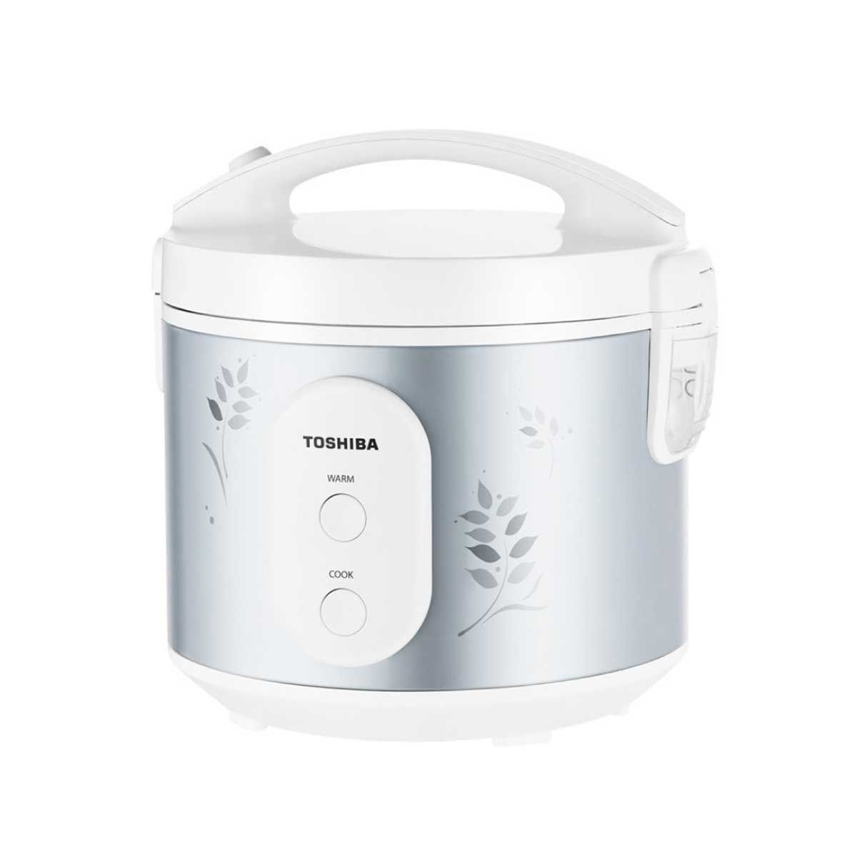 TOSHIBA หม้อหุงข้าวอุ่นทิพย์ 1 ลิตร รุ่น RC-T10JR(S)