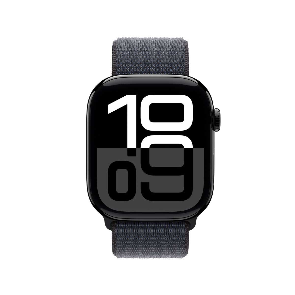 Apple Watch Series 10S10 GPS 46mm Jet Black   Aluminium Case Sport Loop