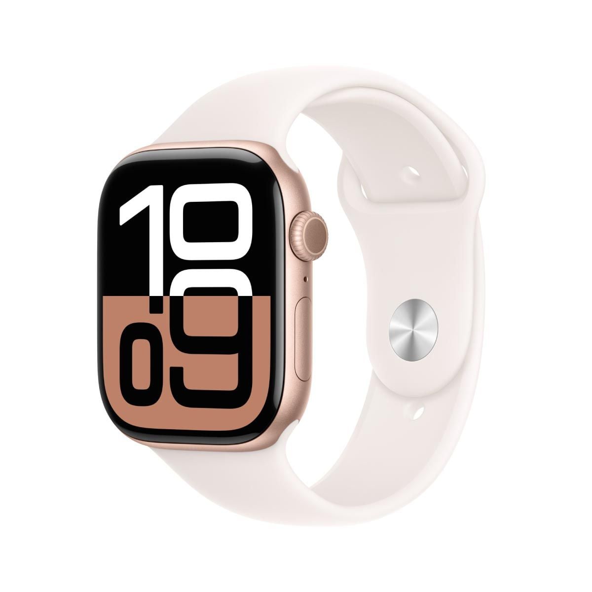 Apple Watch Series 10S10 GPS 46mm Rose Gold  Aluminium Case Light Blush Sport Band-M/L
