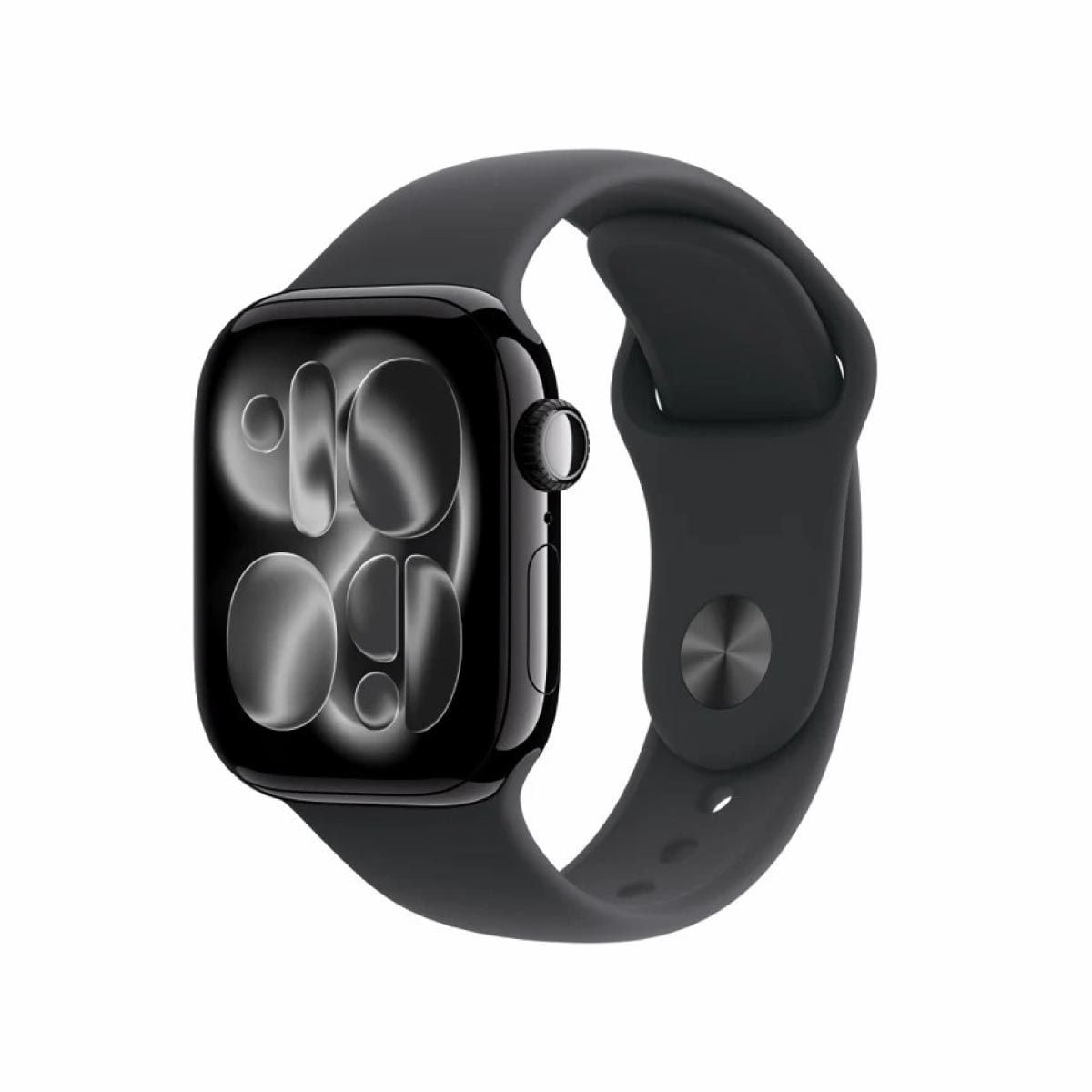 Apple Watch Series 11 รุ่น GPS | ตัวเรือนอะลูมิเนียม สีดำเจ็ทแบล็ค 42 มม. | สายแบบ Sport Band สีดำ ขนาด M/L