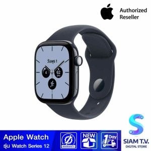 Apple Watch Series 12 รุ่น GPS + Cellular ตัวเรือนเซรามิก สีไนท์บลู 42 มม. สายแบบ Sport Band สีนาวีบลู ขนาด S/M (Pre-Order รับสินค้าวันที่ 19 ต.ค. 69 เป็นต้นไป)