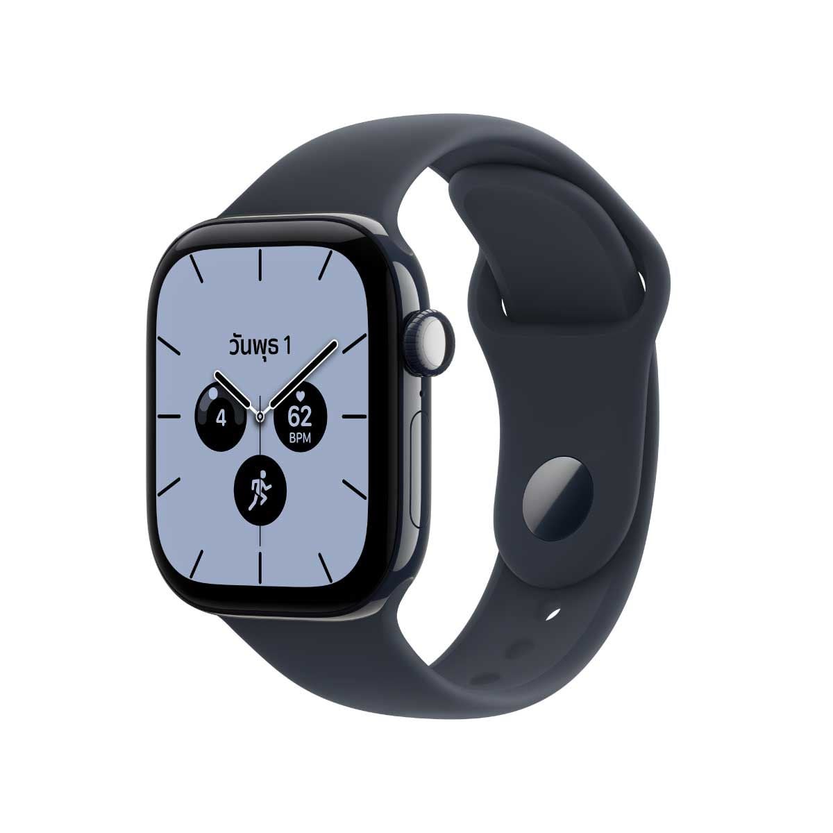 Apple Watch Series 12 รุ่น GPS + Cellular ตัวเรือนเซรามิก สีไนท์บลู 42 มม. สายแบบ Sport Band สีนาวีบลู ขนาด S/M (Pre-Order รับสินค้าวันที่ 19 ต.ค. 69 เป็นต้นไป)