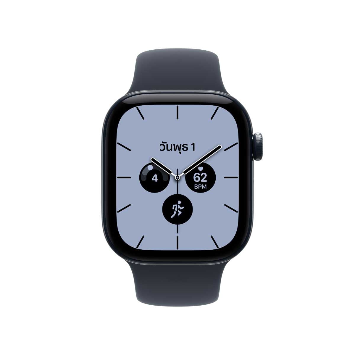Apple Watch Series 12 รุ่น GPS + Cellular ตัวเรือนเซรามิก สีไนท์บลู 42 มม. สายแบบ Sport Band สีนาวีบลู ขนาด S/M (Pre-Order รับสินค้าวันที่ 19 ต.ค. 69 เป็นต้นไป)